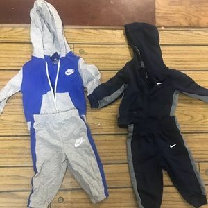 Nike sweat suits 6/9 months